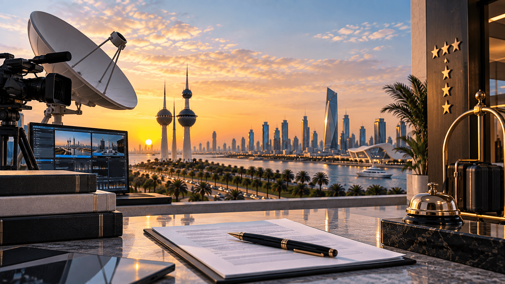 Kuwait Resets Its Media and Tourism Licence Fees: KD 10,000 to Launch a Satellite Channel, KD 1,500 for a Hotel