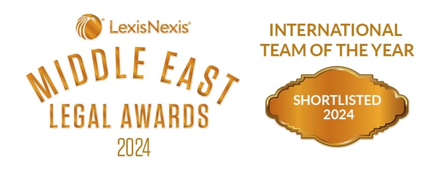 LexisNexis Middle East Legal Awards 2024 – International Team of the Year