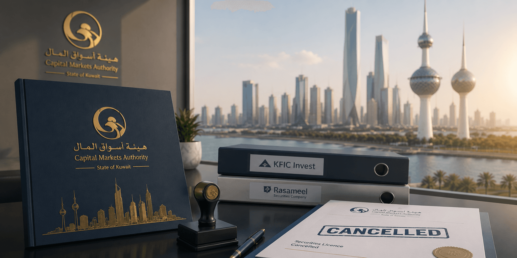 Kuwait’s Capital Markets Authority Cancels Rasameel’s Securities Licence, Completing Its Merger by Absorption into KFIC Invest