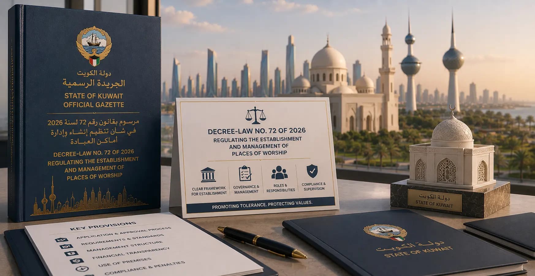UPDATE: Ministry of Islamic Affairs Named Competent Authority for the Places of Worship Law